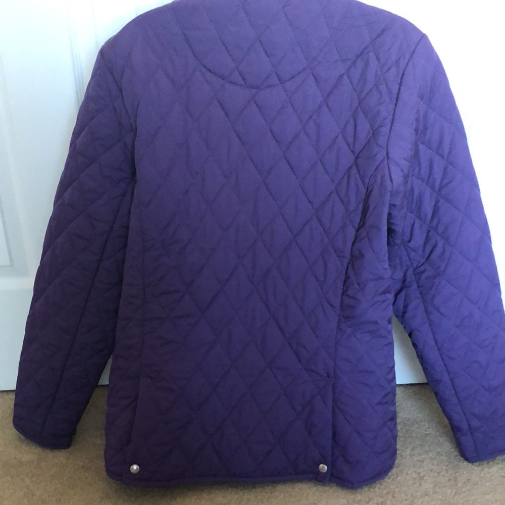 Land’s End quilted spring jacket - Picture 3 of 6